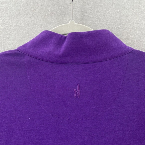 johnnie-O Colorado Rockies 1/4 Zip Pullover Mens XXL MLB Apex Purple‎ Fleece - Picture 5 of 11